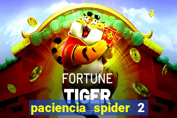 paciencia spider 2 naipes jogar